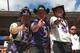 MIAMI GARDENS, FL - OCTOBER 06: Baltimore Ravens fans cheer during a game against the Miami Dolphins at Sun Life Stadium on October 6, 2013 in Miami Gardens, Florida. (Photo by Mike Ehrmann/Getty Images)