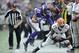 MINNEAPOLIS, MN - SEPTEMBER 22: Josh Robinson #21 of the Minnesota Vikings forces Davone Bess #15 of the Cleveland Browns out of bounds during the second quarter of the game on September 22, 2013 at Mall of America Field at the Hubert H. Humphrey Metrodom