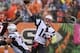 Oct 6, 2013; Cincinnati, OH, USA; New England Patriots quarterback Tom Brady (12) passes the ball against the Cincinnati Bengals at Paul Brown Stadium. Cincinnati defeated New England 13-6. Mandatory Credit: Mark Zerof-USA TODAY Sports