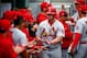 PITTSBURGH, PA - OCTOBER 07: Matt Holliday #7 of the St. Louis Cardinals celebrates in the dugout after scoring a two run home run against Charlie Morton #50 of the Pittsburgh Pirates in the sixth inning during Game Four of the National League Division S