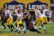Sep 28, 2013; Tempe, AZ, USA; Arizona State Sun Devils linebacker Carl Bradford (52) sacks USC Trojans quarterback Cody Kessler (6) during the second half at Sun Devil Stadium. Mandatory Credit: Matt Kartozian-USA TODAY Sports