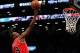 Apr 22, 2013; Brooklyn, NY, USA; Chicago Bulls small forward Luol Deng (9) goes up for a shot against the Brooklyn Nets during game two in the first round of the 2013 NBA playoffs at the Barclays Center. Mandatory Credit: Debby Wong-USA TODAY Sports