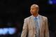 LOS ANGELES, CA - OCTOBER 6: Brian Shaw, Head Coach of the Denver Nuggets looks on during a game against the Los Angeles Lakers at STAPLES Center on October 10, 2013 at in Los Angeles, California. NOTE TO USER: User expressly acknowledges and agrees that,