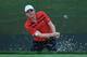 DUBLIN, OH - OCTOBER 05: Keegan Bradley of the U.S. Team plays a bunker shot on the 12th hole during the Day Three Foursome Matches at the Muirfield Village Golf Club on October 5, 2013 in Dublin, Ohio. (Photo by David Cannon/Getty Images)