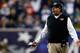 FOXBORO, MA - OCTOBER 21: Head coach Rex Ryan of the New York Jets yells to the referees during the game against the New England Patriots on October 21, 2012 at Gillette Stadium in Foxboro, Massachusetts. (Photo by Jared Wickerham/Getty Images)