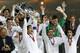 Madrid winning the Champions League in 2002