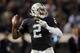 OAKLAND, CA - OCTOBER 06: Quarterback Terrelle Pryor #2 of the Oakland Raiders throws against the San Diego Chargers in the first quarter on October 06, 2013 at O.co Coliseum in Oakland, California. The Raiders lead 17-0 in the first half. (Photo by Br