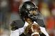 Sep 21, 2013; Bloomington, IN, USA; Missouri Tigers quarterback James Franklin (1) drops back to pass against the Indiana Hoosiers during the first quarter at Memorial Stadium. Mandatory Credit: Mike DiNovo-USA TODAY Sports