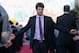 CHICAGO, IL - OCTOBER 01: Brent Seabrook #7 of the Chicago Blackhawks greets fans during a 'red carpet' event before the Blackhawks take on the Washington Capitals at the United Center on October 1, 2013 in Chicago, Illinois. (Photo by Jonathan Daniel/Ge