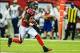 Sep 15, 2013; Atlanta, GA, USA; Atlanta Falcons wide receiver Harry Douglas (83) runs with the ball in the first quarter against the St. Louis Rams at the Georgia Dome. Mandatory Credit: Daniel Shirey-USA TODAY Sports