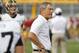 AMES, IA - SEPTEMBER 14: Head coach Kirk Ferentz of the Iowa Hawkeyes appears on the sidelines during warm ups at Jack Trice Stadium on September 14, 2013 in Ames, Iowa. (Photo by David K Purdy/Getty Images)
