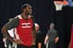 NASSAU, BAHAMAS - OCTOBER 3: Greg Oden #20 of the Miami Heat participate in Training Camp on October 3, 2013 at Atlantis Resort in Nassau, Bahamas. NOTE TO USER: User expressly acknowledges and agrees that, by downloading and or using this photograph, Us