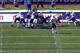 Vereen is stood up on the goal line.