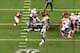 Wendell pushed into the backfield, blowing up the play.