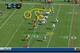 Cobb lined up in the backfield.