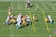 Cobb shows off his vision and finds the huge hole the offensive line opened up for him.