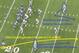 Moore bites on the play fake, leaving the seam wide open.