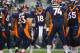 ARLINGTON, TX - OCTOBER 06: Peyton Manning #18 of the Denver Broncos at AT&T Stadium on October 6, 2013 in Arlington, Texas. (Photo by Ronald Martinez/Getty Images)