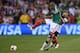 COLUMBUS, OH - SEPTEMBER 10: Carlos Salcido #3 of the Mexico Men's National Team and Alejandro Bedoya #11 of the United States MenÕs National Team collide while battling for control of the ball in the second half at Columbus Crew Stadium on September 10,