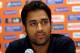 GROS ISLET, SAINT LUCIA - APRIL 28: Mahendra Singh Dhoni, captain of The India T20 World Cup team, attends a press conference on April 28, 2010 in Gros Islet, Saint Lucia. (Photo by Julian Herbert/Getty Images)