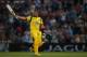 SOUTHAMPTON, ENGLAND - AUGUST 29: Aaron Finch of Australia acknowledges the crowd as he walks off after hitting a record 156 runs during the 1st NatWest Series T20 match between England and Australia at Ageas Bowl on August 29, 2013 in Southampton, Engla