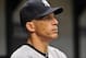 ST. PETERSBURG, FL - AUGUST 25: Manager Joe Girardi of the New York Yankees watches play against the Tampa Bay Rays August 25, 2013 at Tropicana Field in St. Petersburg, Florida. The Yankees won 3 - 2. (Photo by Al Messerschmidt/Getty Images)