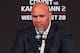Aug 28, 2013; Indianapolis, IN, USA; UFC promoter Dana White speaks during the post fight press conference after UFC Fight Night 27 at Bankers Life Fieldhouse. Mandatory Credit: Pat Lovell-USA TODAY Sports
