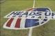 Aug 29, 2013; Miami Gardens, FL, USA; A painted logo of Heads Up football is seen on the field after a game between the New Orleans Saints and the Miami Dolphins at Sun Life Stadium. Mandatory Credit: Steve Mitchell-USA TODAY Sports