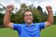 PARIS, FRANCE - OCTOBER 06: Francesco Molinari of the European team celebrates winning his match during the final days singles matches at the Seve Trophy at Golf de Saint-Nom-la-Breteche on October 5, 2013 in Paris, France. (Photo by Stuart Franklin/Get