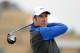 ST ANDREWS, SCOTLAND - SEPTEMBER 27: Ross Fisher of England drives off the fourth tee during the second round of the Alfred Dunhill Links Championship on The Old Course, at St Andrews on September 27, 2013 in St Andrews, Scotland. (Photo by Ross Kinnaird