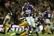 Adrian Peterson leads the Vikings with six touchdowns.
