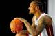 Sep 30, 2013; Miami, FL, USA; Miami Heat forward Michael Beasley (8) during media day at American Airlines Arena. Mandatory Credit: Steve Mitchell-USA TODAY Sports