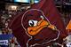 ATLANTA - SEPTEMBER 05: A cheerleader runs a flag for the Virginia Tech Hokies across the field against the Alabama Crimson Tide during the Chick-fil-A Kickoff Game at Georgia Dome on September 5, 2009 in Atlanta, Georgia. (Photo by Kevin C. Cox/Getty