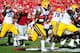 Jeremy Hill provides balance on offense.