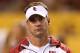 TEMPE, AZ - SEPTEMBER 28: Head coach Lane Kiffin of the USC Trojans reacts during the college football game against the Arizona State Sun Devils at Sun Devil Stadium on September 28, 2013 in Tempe, Arizona. The Sun Devils defeated the Trojans 62-41. (P