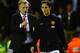 SUNDERLAND, ENGLAND - OCTOBER 05: David Moyes of Manchester United talks with Adnan Januzaj after victory in the Barclays Premier League match between Sunderland and Manchester United at Stadium of Light on October 5, 2013 in Sunderland, England. (Photo