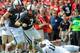 LINCOLN, NE - SEPTEMBER 14: Quarterback Taylor Martinez #3 of the Nebraska Cornhuskers slips the grip of linebacker Anthony Barr #11 of the UCLA Bruins during their game at Memorial Stadium on September 14, 2013 in Lincoln, Nebraska. (Photo by Eric Franci