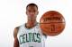 WALTHAM, MA - SEPTEMBER 30: Rajon Rondo #9 of the Boston Celtics poses for a picture during media day at the Boston Sports Club in Waltham, Massachusetts on September 30, 2013. NOTE TO USER: User expressly acknowledges and agrees that, by downloading and