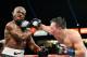 CARSON, CA - MARCH 16: Ruslan Provodnikov, of Russia, (R) lands a punch into the head of WBO welterweight champion Timothy Bradley during the third ninth of the WBO welterweight title boxing match at The Home Depot Center on March 16, 2013 in Carson, Ca