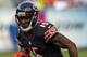 CHICAGO, IL - OCTOBER 06: Brandon Marshall #15 of the Chicago Bears runs after a catch against the New Orleans Saints at Soldier Field on October 6, 2013 in Chicago, Illinois. The Saints defeated the Bears 26-18. (Photo by Jonathan Daniel/Getty Images)
