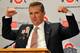 COLUMBUS, OH - NOVEMBER 28: Urban Meyer speaks to the media after being introduced as the new head coach of Ohio State football on November 28, 2011 in Columbus, Ohio. (Photo by Jamie Sabau/Getty Images)