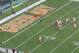 Reed gets behind the coverage in the middle.
