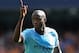 MANCHESTER, ENGLAND - AUGUST 31: Yaya Toure of Manchester City celebrates after scoring the second goal during the Barclays Premier League match between Manchester City and Hull City at the Etihad Stadium on August 31, 2013 in Manchester, England. (Phot