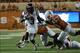 Sep 14, 2013; Austin, TX, USA; Mississippi Rebels running back Jeff Scott (3) runs the ball against the Texas Longhorns during the second half at Darrell K Royal-Texas Memorial Stadium. Ole Miss beat Texas 44-23. Mandatory Credit: Brendan Maloney-USA TODA