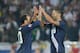 RUSTENBURG, SOUTH AFRICA - JUNE 12: Clint Dempsey (R) and Landon Donovan of the United States celebrate at the final whistle during the 2010 FIFA World Cup South Africa Group C match between England and USA at the Royal Bafokeng Stadium on June 12, 2010