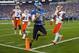 LEXINGTON, KY - SEPTEMBER 28: Joe Mansour #88 of the Kentucky Wildcats runs for a touchdown on a fake field goal attempt during the game against the Florida Gators at Commonwealth Stadium on September 28, 2013 in Lexington, Kentucky. (Photo by Andy Lyo