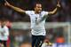 LONDON, ENGLAND - OCTOBER 11: Andros Townsend of England celebrates scoring their third goal during the FIFA 2014 World Cup Qualifying Group H match between England and Montenegro at Wembley Stadium on October 11, 2013 in London, England. (Photo by Micha