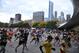 CHICAGO, IL - OCTOBER 07: Thousands of people run in the 2012 Bank of America Chicago Marathon on October 7, 2012 in Chicago, Illinois. (Photo by David Banks/Getty Images)
