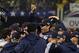 OAKLAND, CA - OCTOBER 10: The Detroit Tigers celebrate defeating the Oakland Athletics 3 to 0 in Game Five of the American League Division Series at O.co Coliseum on October 10, 2013 in Oakland, California. (Photo by Thearon W. Henderson/Getty Images)