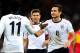 LONDON, ENGLAND - OCTOBER 11: Frank Lampard of England and Danny Welbeck of England celebrate after Branko Boskovic of Montenegro (not pictured) scored an own goal to make it 2:0 during the FIFA 2014 World Cup Qualifying Group H match between England and